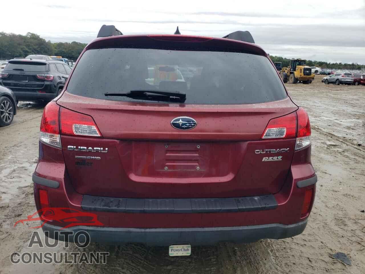 SUBARU OUTBACK 2012 - 4S4BRBFC5C1213967