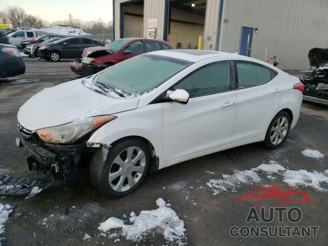 HYUNDAI ELANTRA 2012 - 5NPDH4AE4CH121987