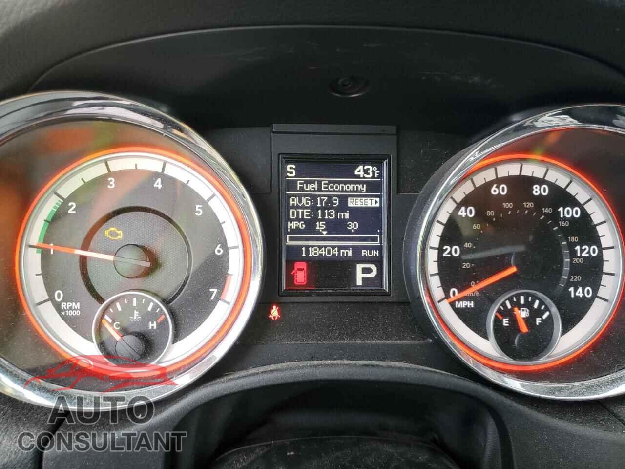 DODGE DURANGO 2012 - 1C4RDJAG6CC291832