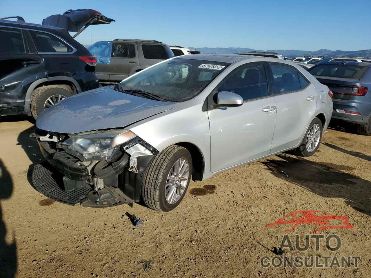 TOYOTA COROLLA 2014 - 5YFBURHE8EP152834