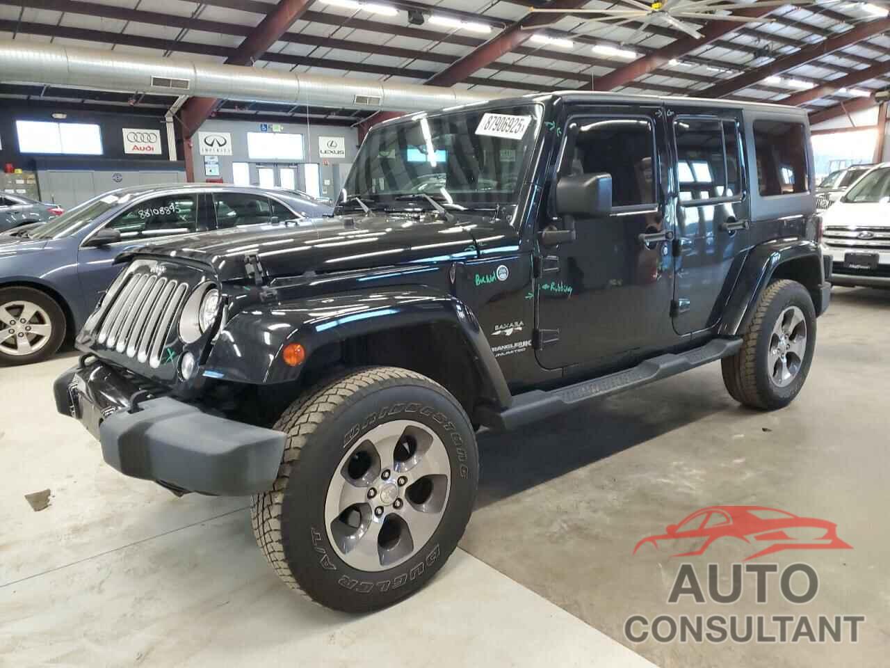 JEEP WRANGLER 2018 - 1C4BJWEG6JL817021