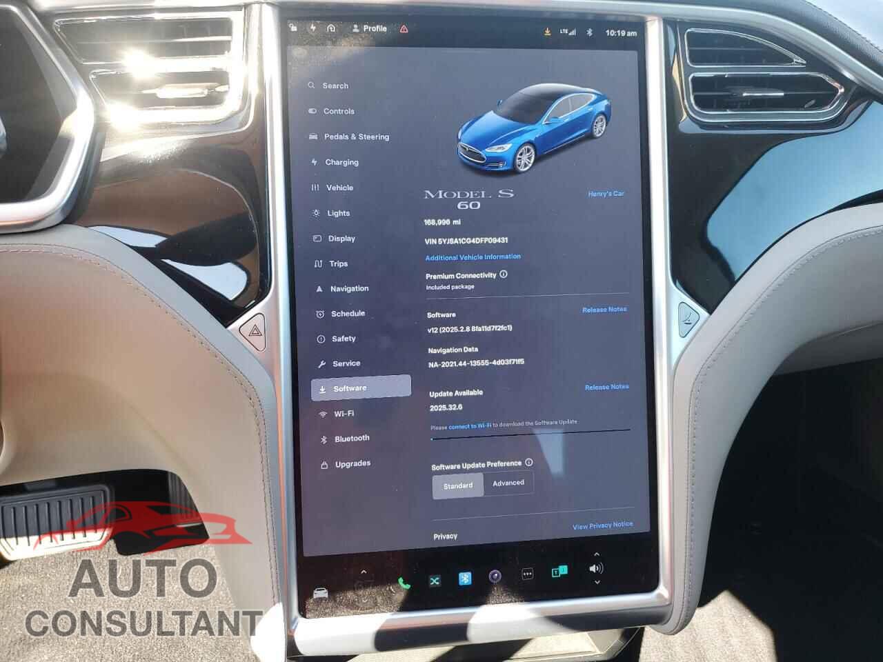 TESLA MODEL S 2013 - 5YJSA1CG4DFP09431