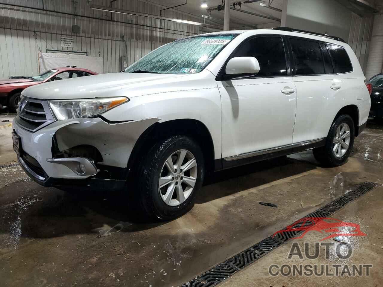 TOYOTA HIGHLANDER 2012 - 5TDBK3EHXCS165137