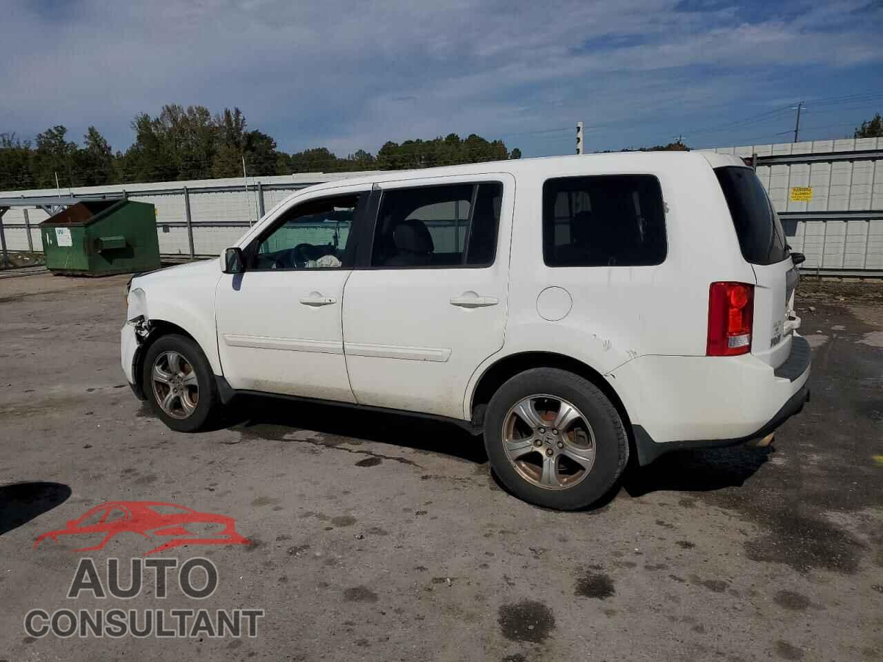 HONDA PILOT 2013 - 5FNYF3H55DB039791