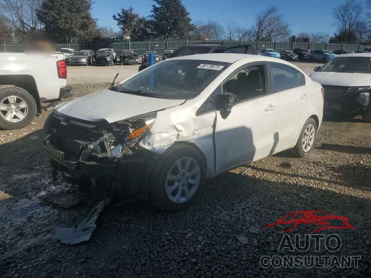KIA RIO 2013 - KNADM4A38D6276660