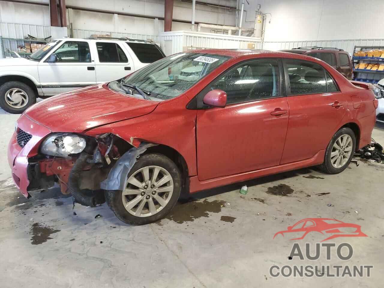 TOYOTA COROLLA 2009 - 2T1BU40E69C111459