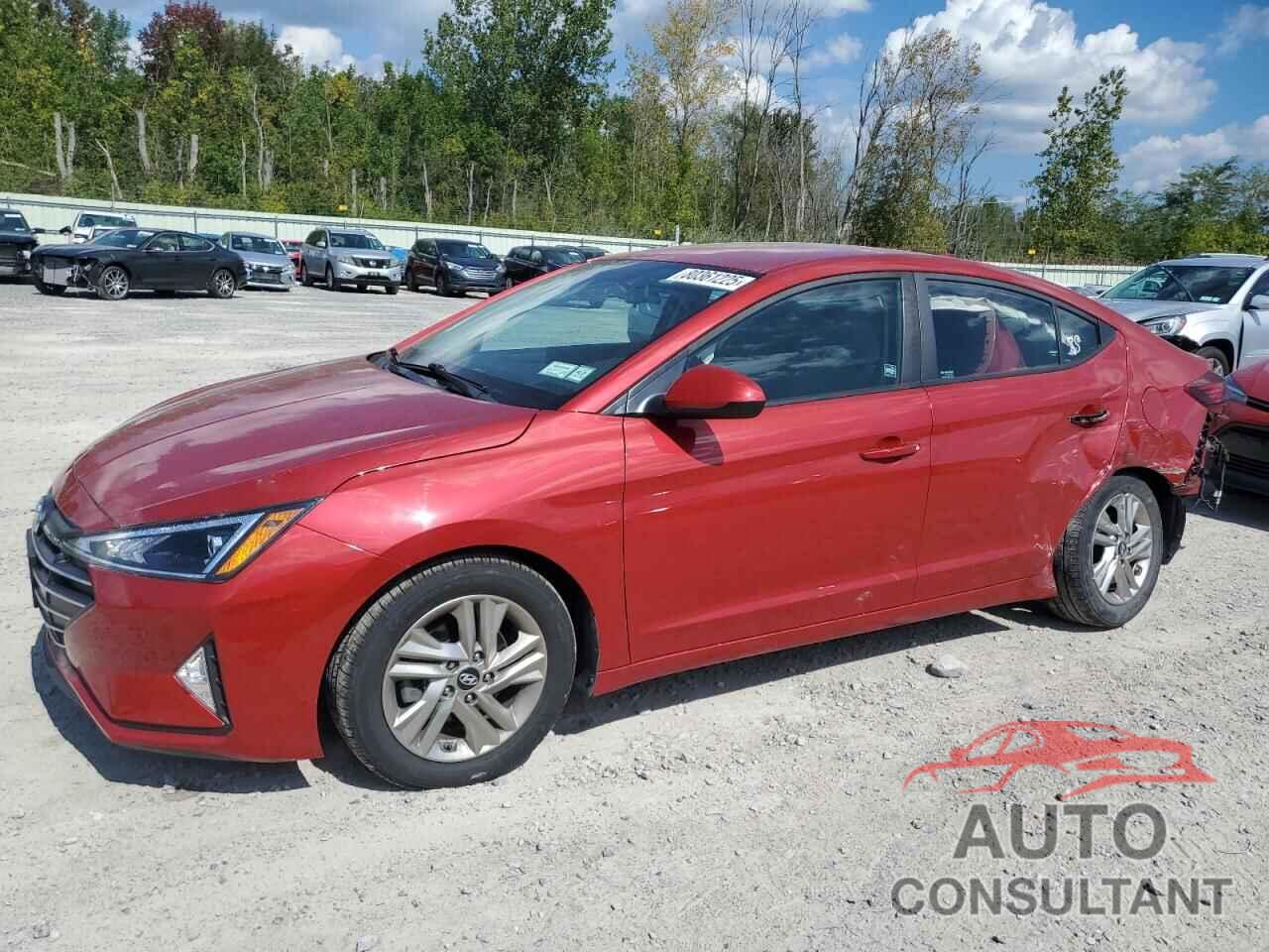 HYUNDAI ELANTRA 2019 - 5NPD84LF4KH481085