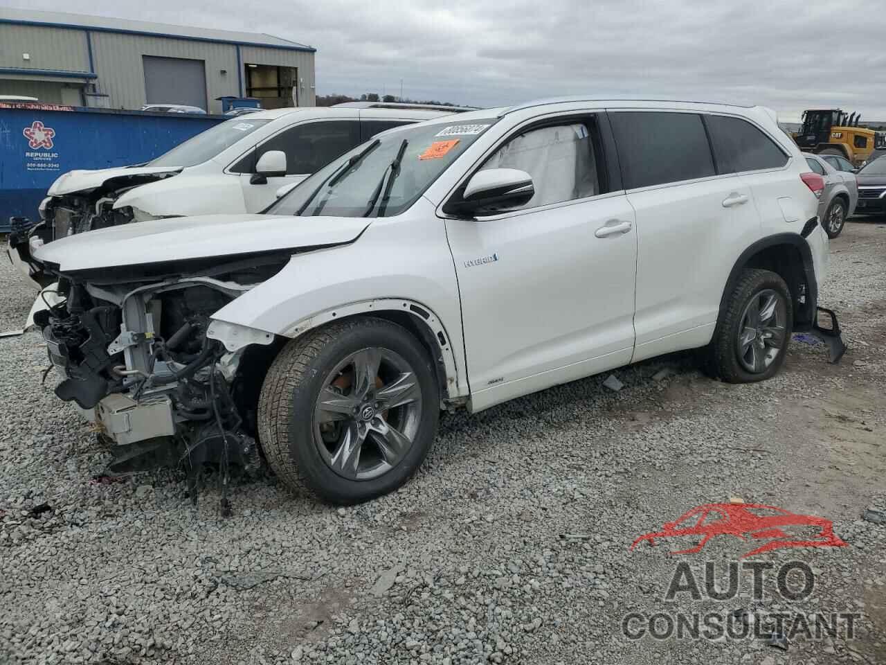 TOYOTA HIGHLANDER 2017 - 5TDDGRFH4HS024695