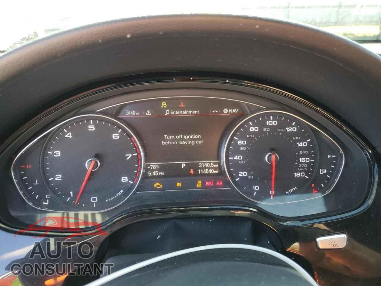 AUDI A8 2013 - WAURGAFD9DN012236