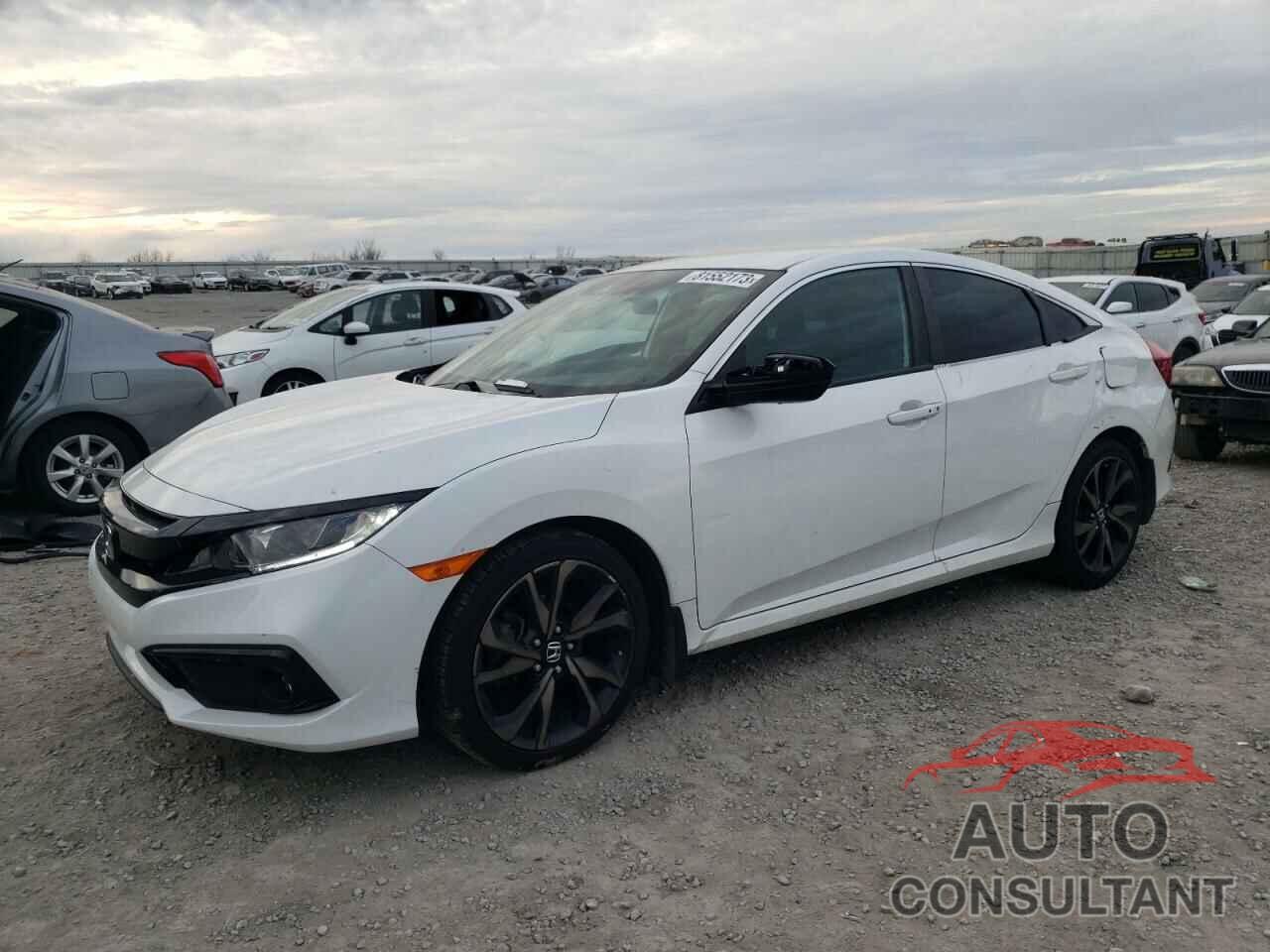 HONDA CIVIC 2021 - 2HGFC2F80MH504447