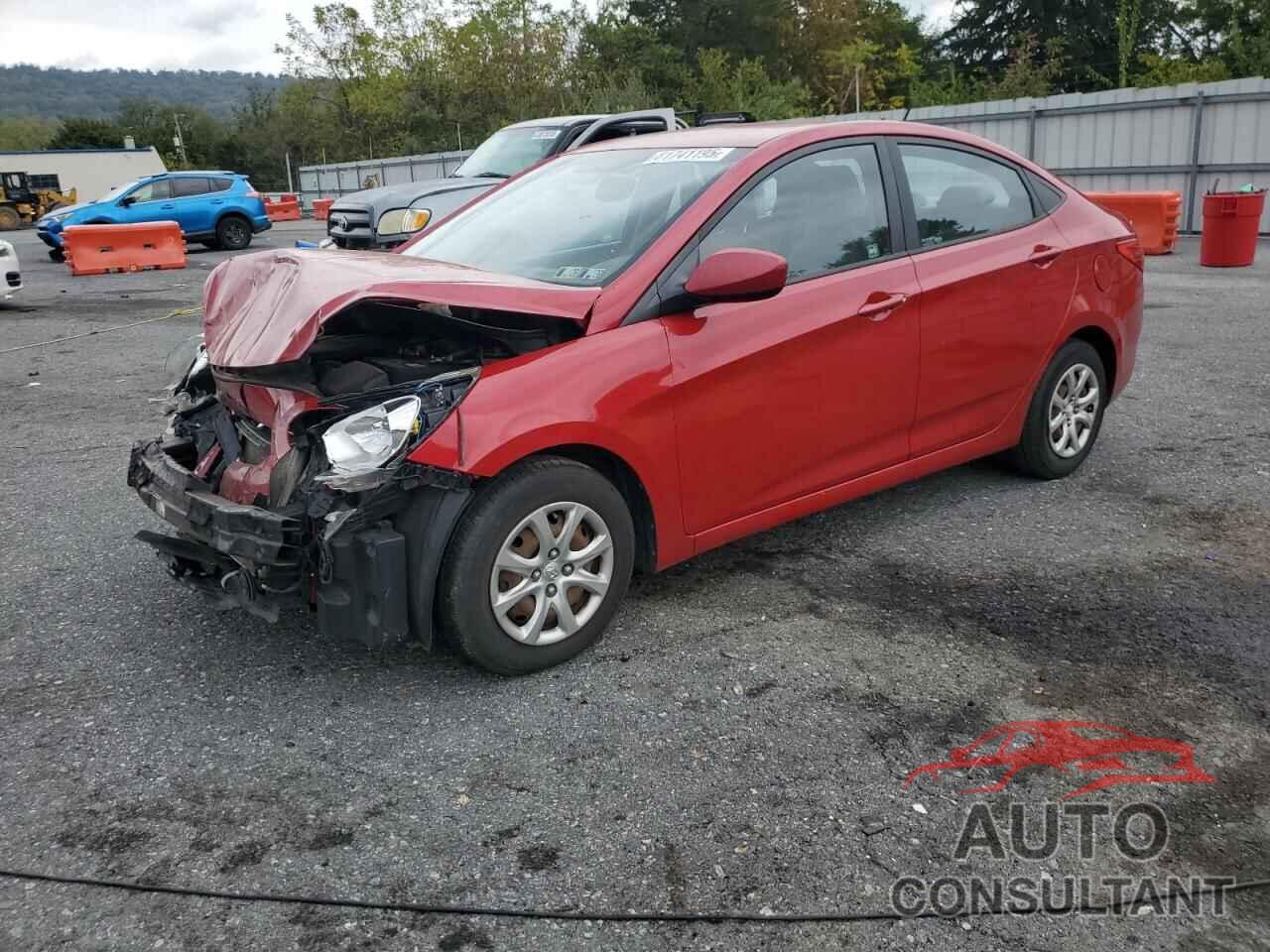 HYUNDAI ACCENT 2013 - KMHCT4AE8DU344305