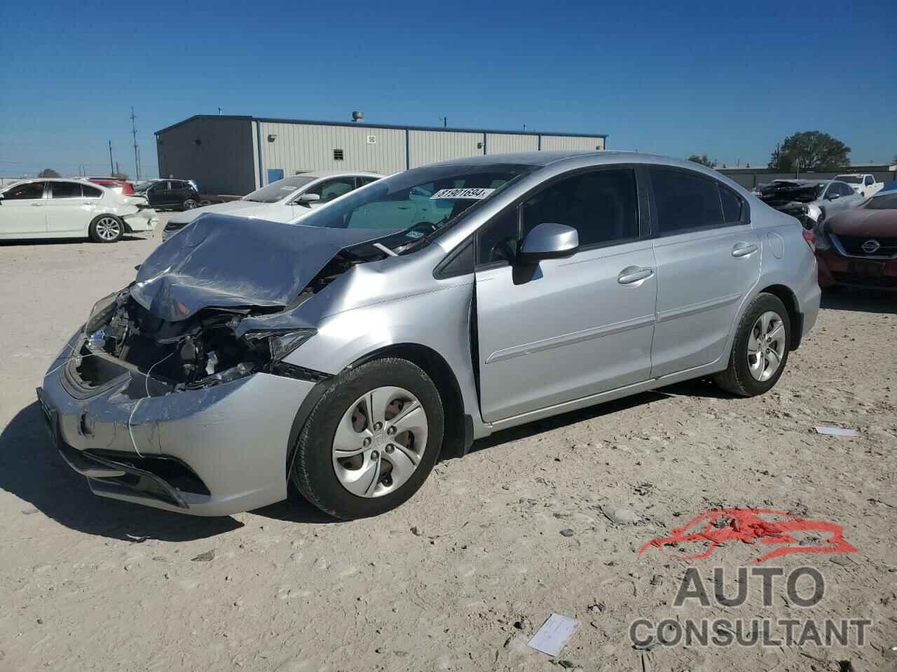 HONDA CIVIC 2013 - 2HGFB2F55DH562143