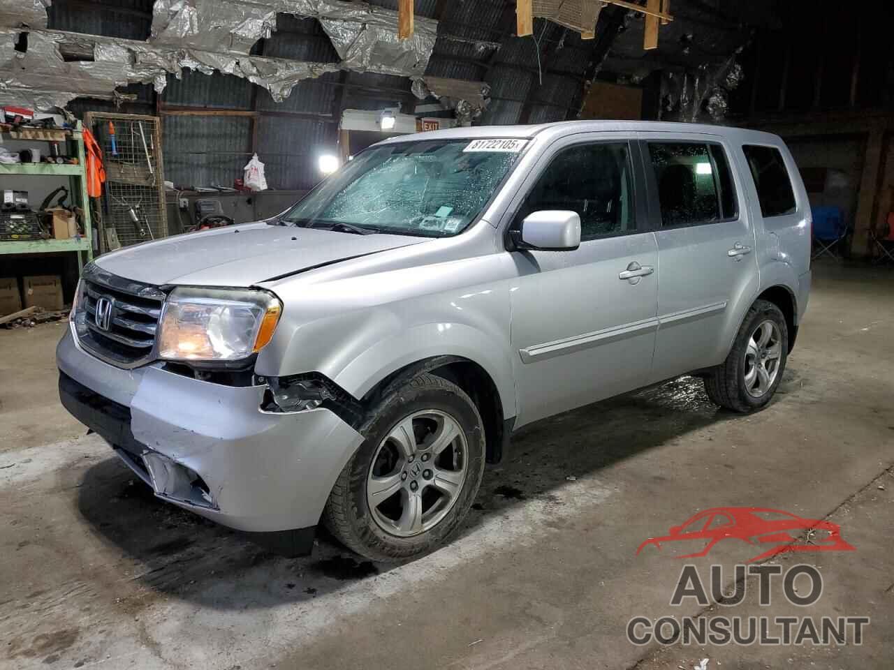 HONDA PILOT 2013 - 5FNYF4H57DB058512
