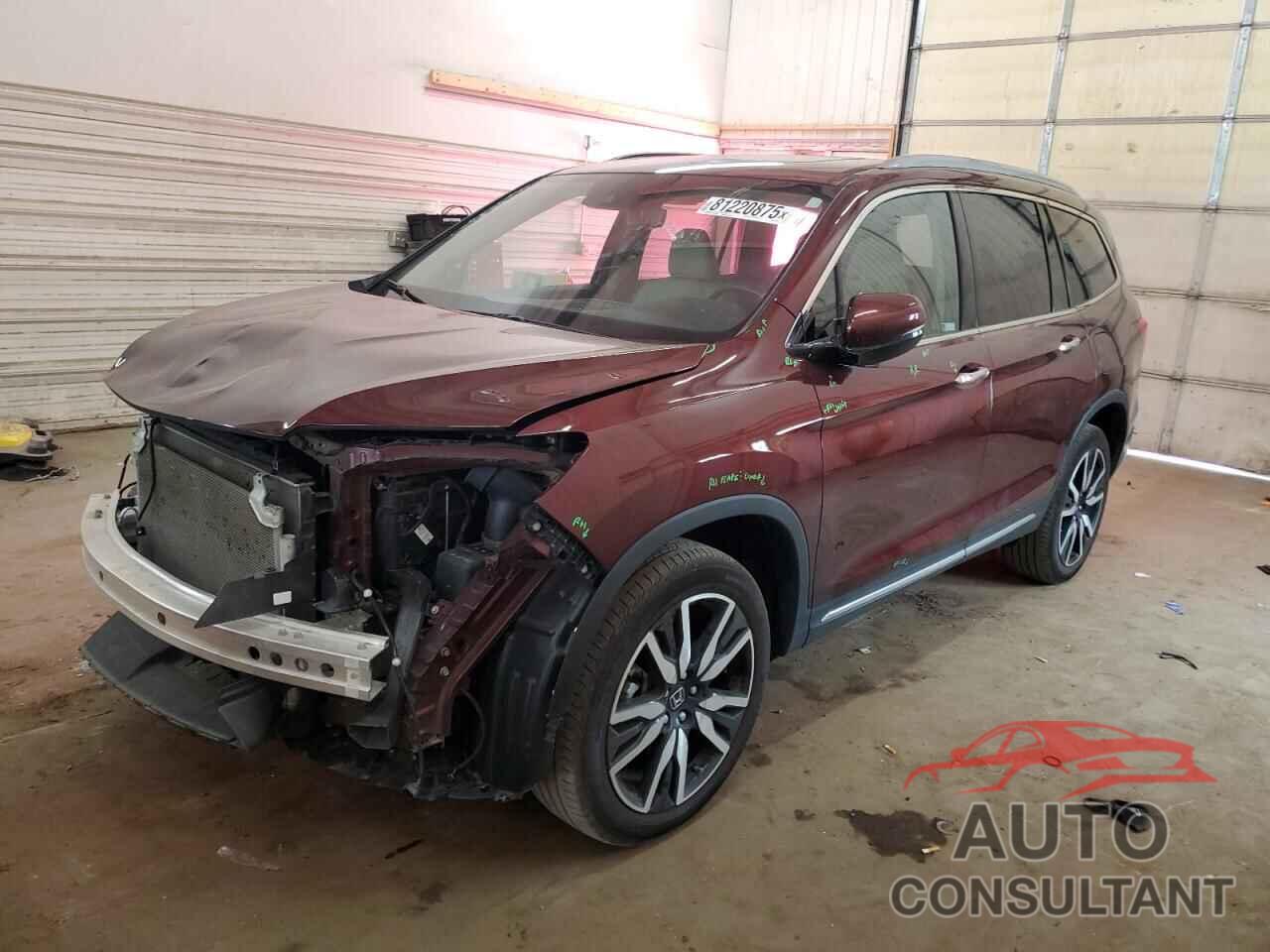 HONDA PILOT 2019 - 5FNYF6H98KB073564