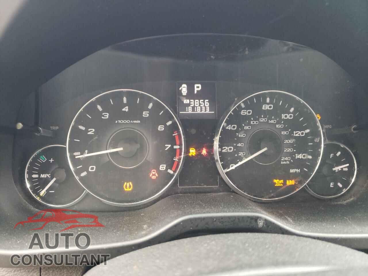 SUBARU OUTBACK 2011 - 4S4BRBLC0B3355263