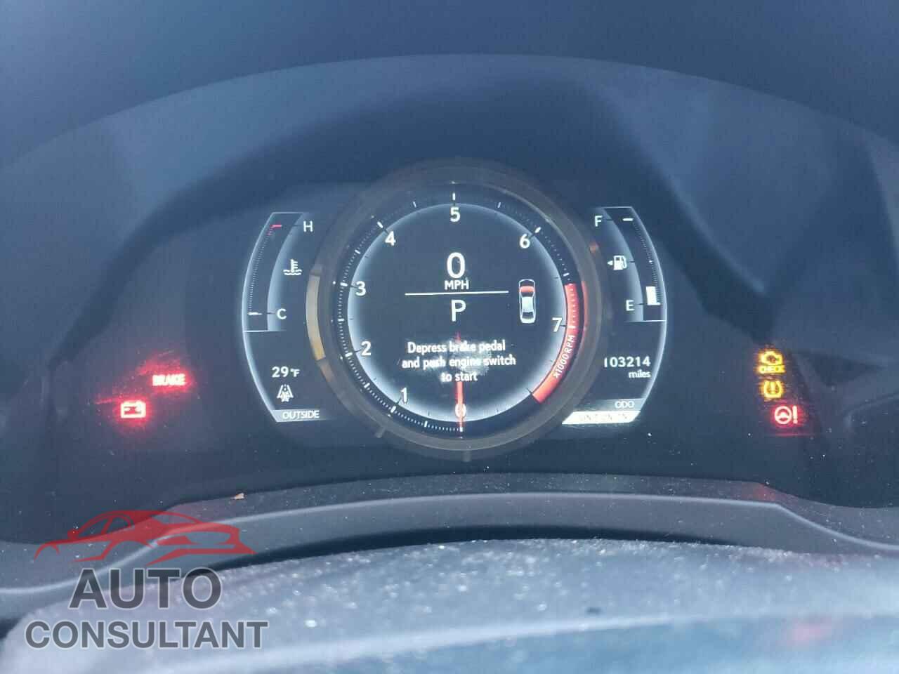 LEXUS IS 2014 - JTHCF1D25E5006737