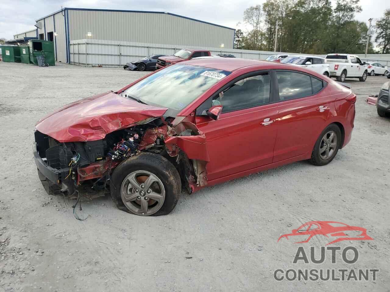 HYUNDAI ELANTRA 2018 - 5NPD94LA3JH307184