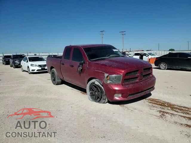 DODGE RAM 1500 2012 - 1C6RD6FTXCS139181