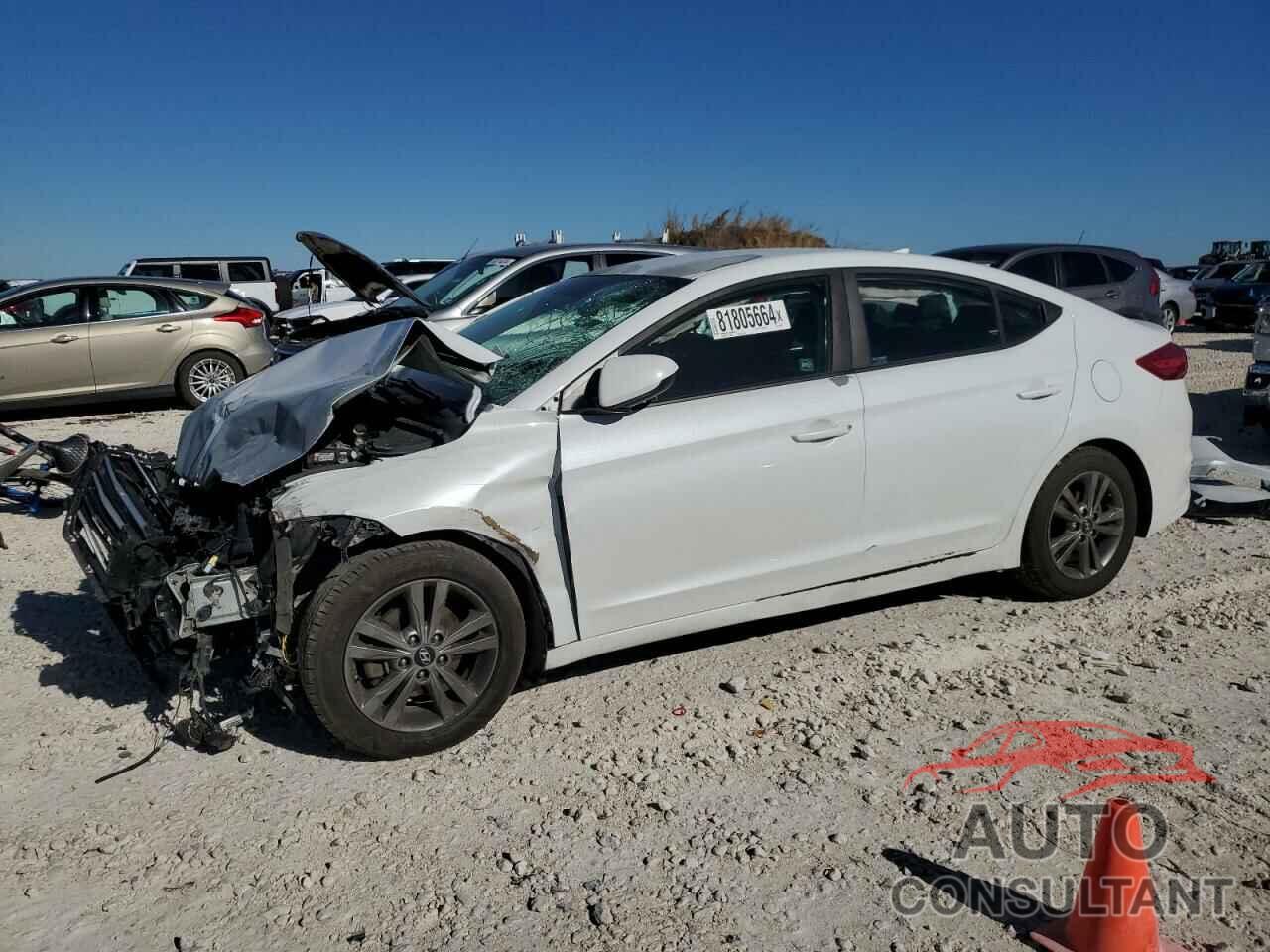 HYUNDAI ELANTRA 2018 - 5NPD84LF8JH245277