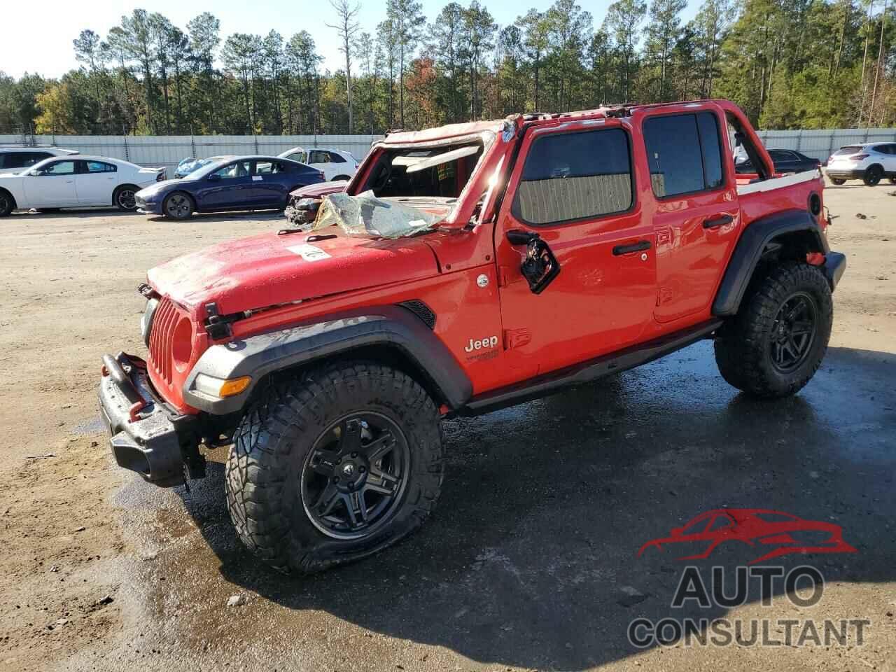 JEEP WRANGLER 2021 - 1C4HJXDN7MW544741