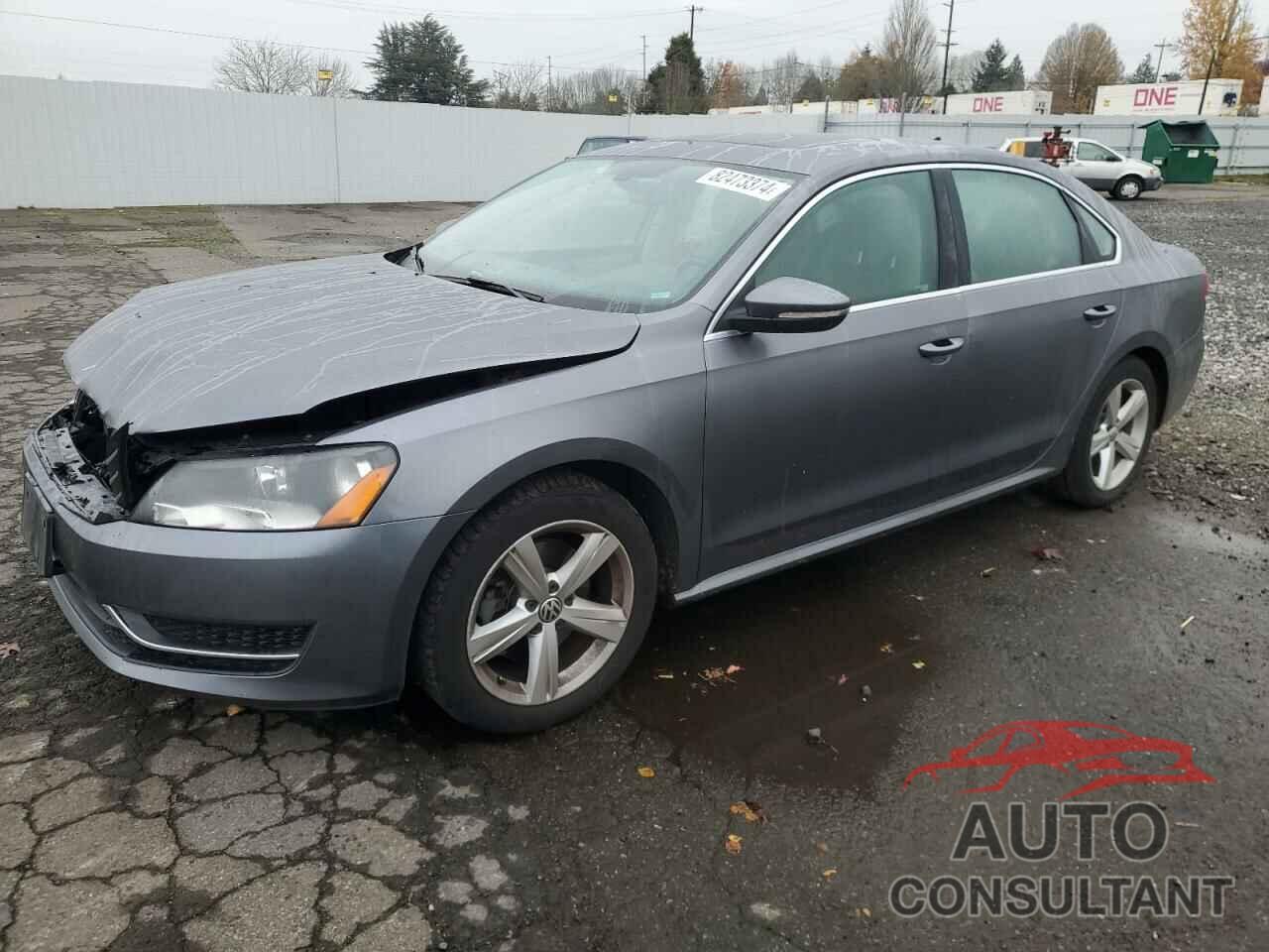 VOLKSWAGEN PASSAT 2012 - 1VWBP7A3XCC040866