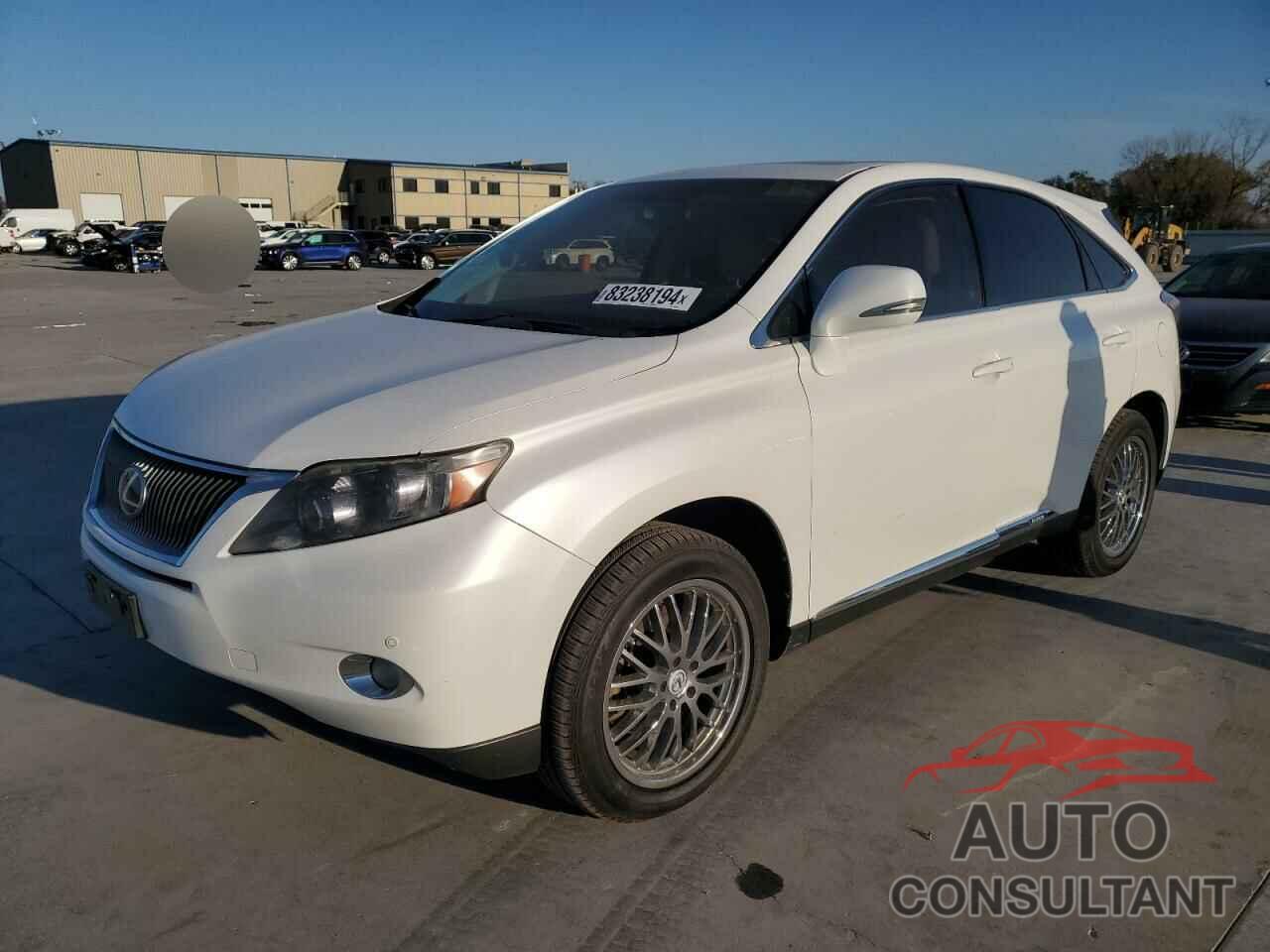 LEXUS RX450 2010 - JTJZB1BAXA2400180