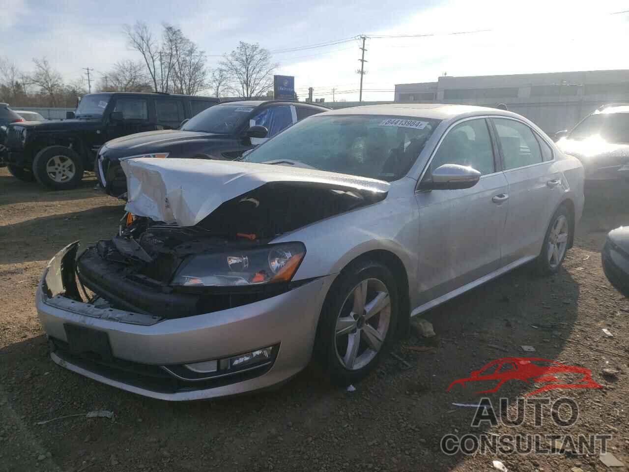 VOLKSWAGEN PASSAT 2012 - 1VWBP7A38CC053471