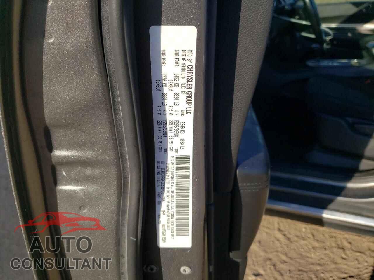 DODGE DURANGO 2013 - 1C4RDHAG4DC539733