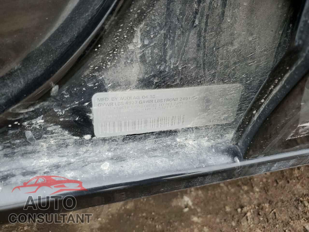 AUDI A4 2010 - WAUFFAFL7AN065154