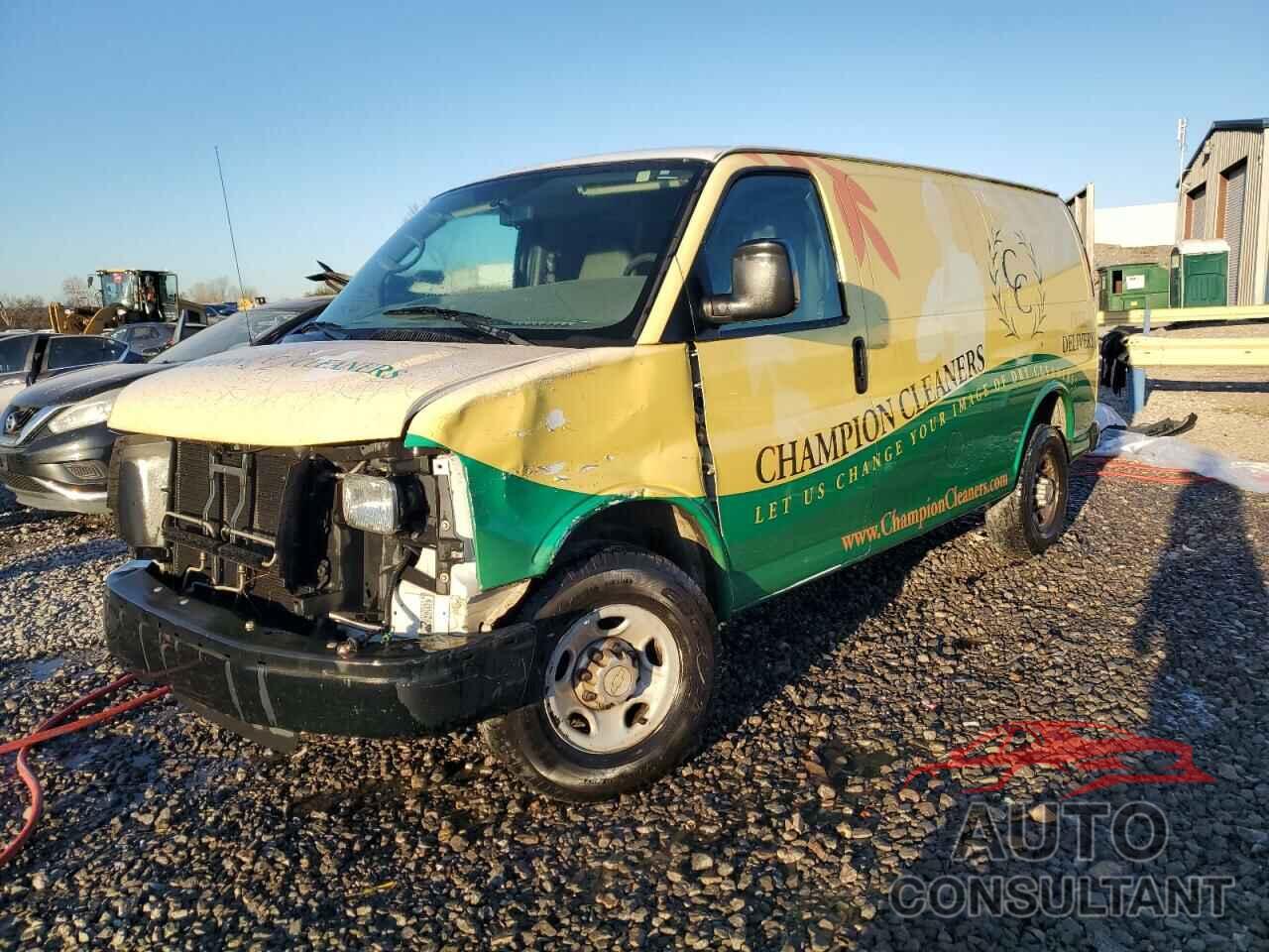 CHEVROLET EXPRESS 2012 - 1GCWGFCG9C1120542