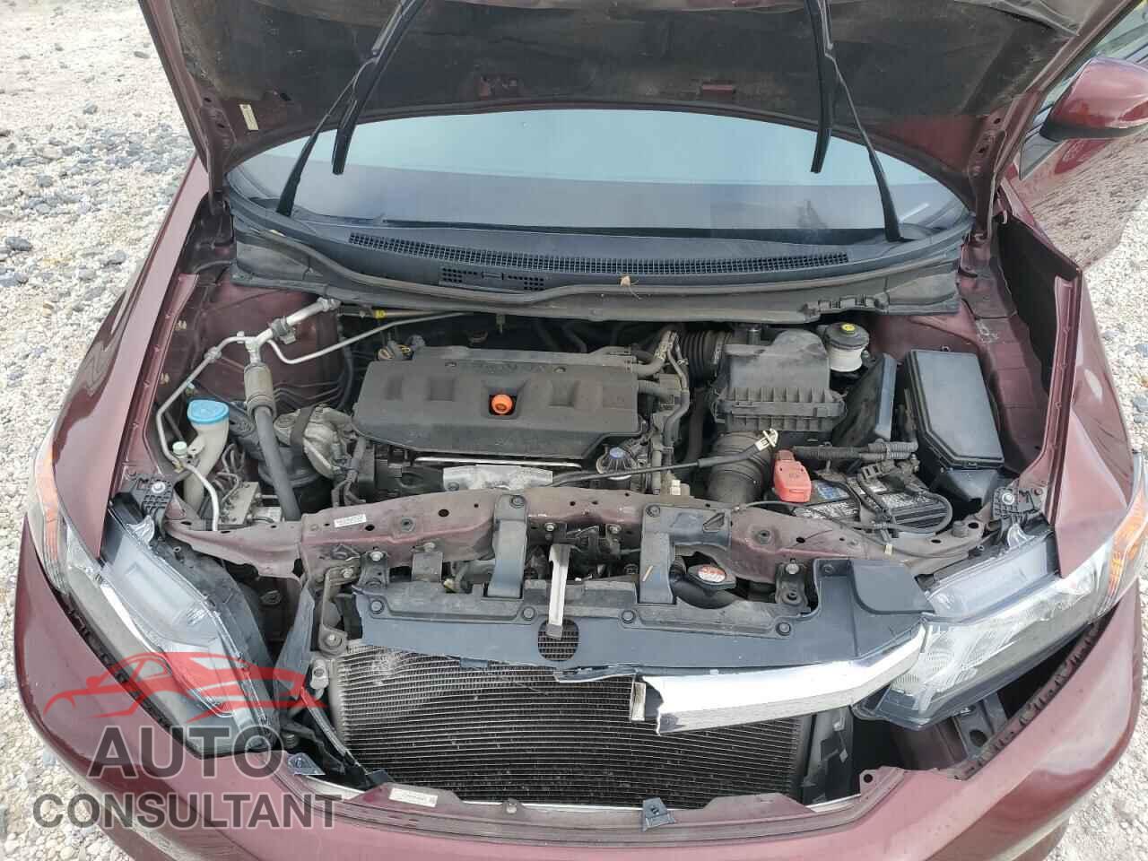 HONDA CIVIC 2012 - 19XFB2F59CE062737
