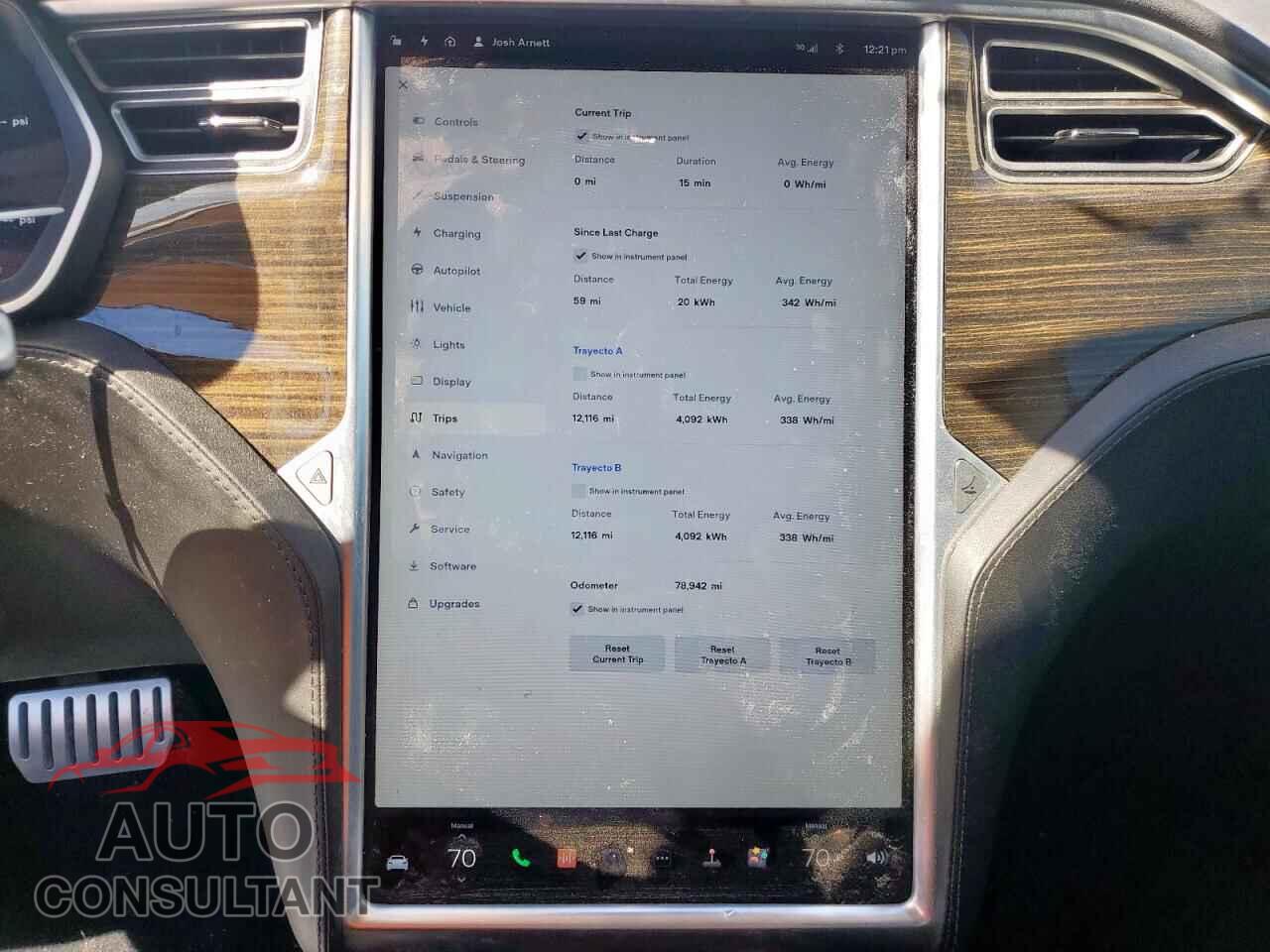 TESLA MODEL S 2015 - 5YJSA1H48FF090026