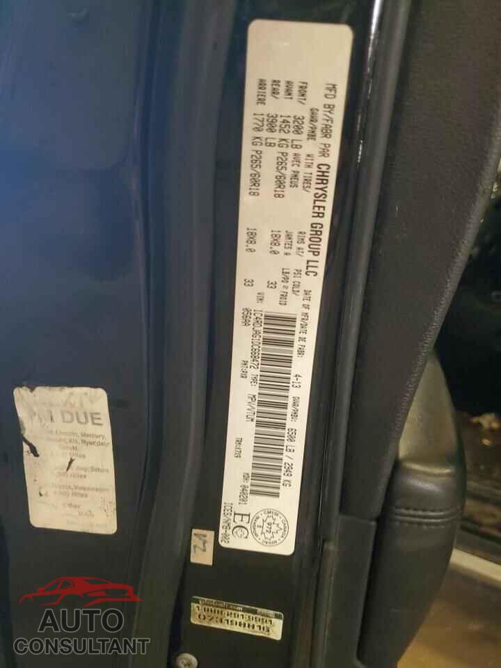 DODGE DURANGO 2013 - 1C4RDJAG1DC668472