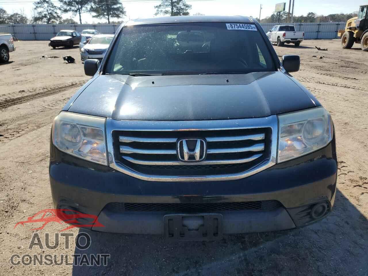 HONDA PILOT 2013 - 5FNYF4H22DB077975