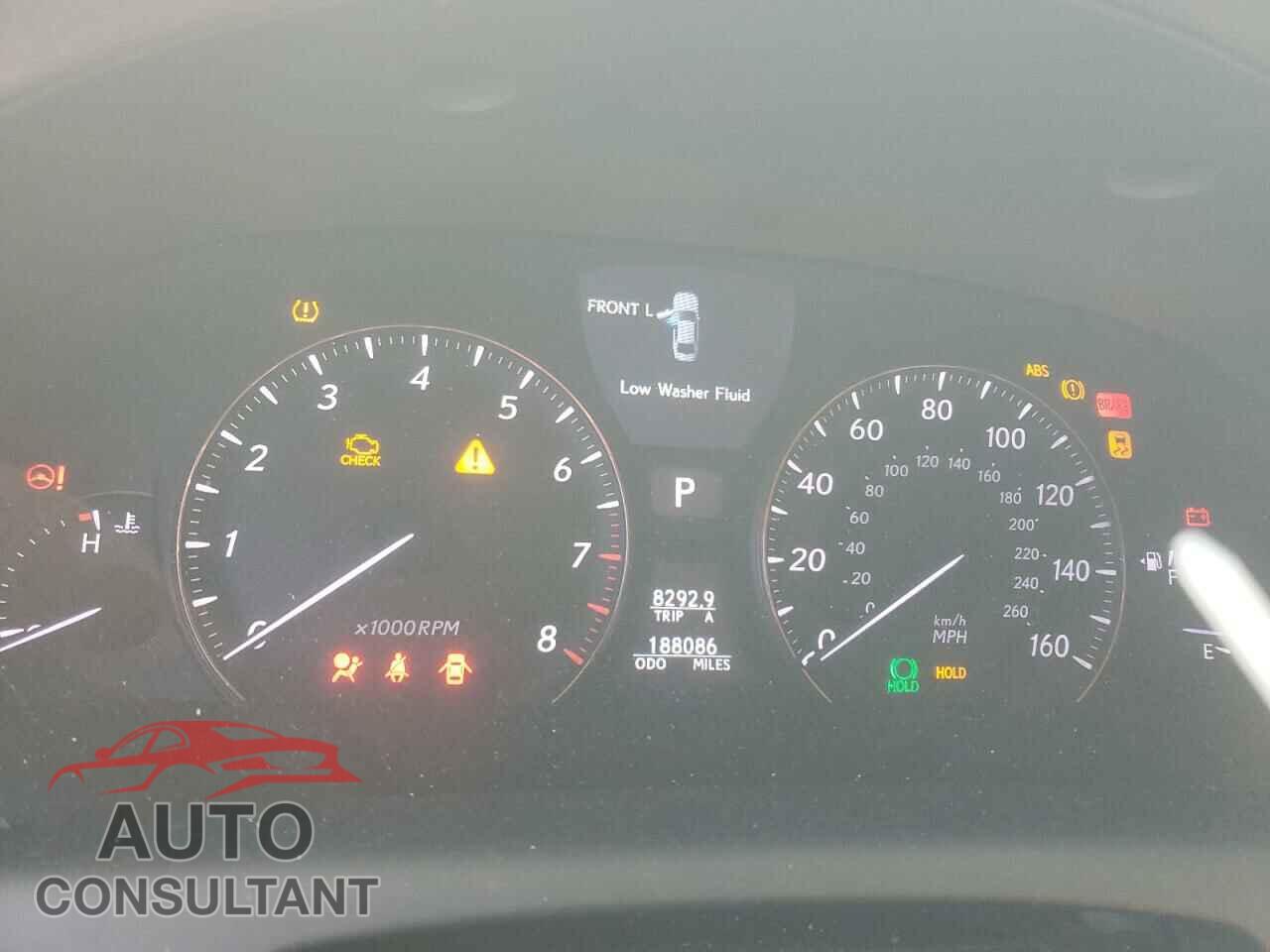 LEXUS LS460 2011 - JTHCL5EF9B5011159
