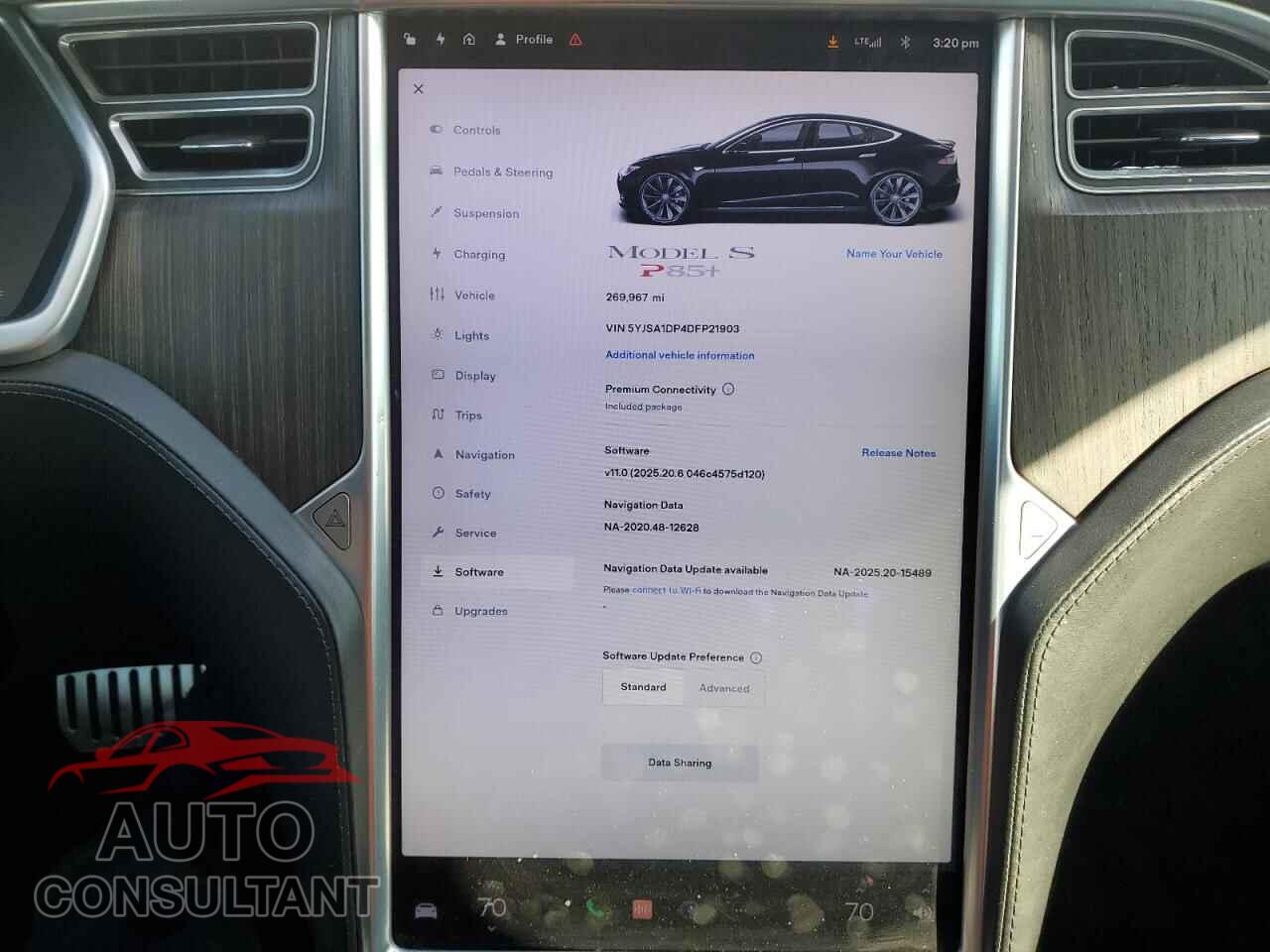 TESLA MODEL S 2013 - 5YJSA1DP4DFP21903