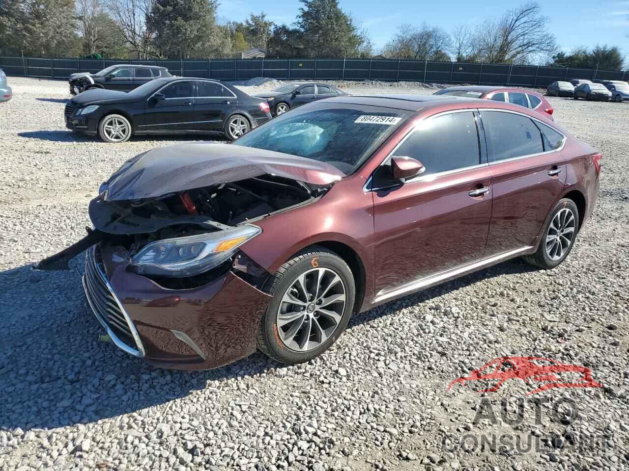 TOYOTA AVALON 2016 - 4T1BK1EB9GU232145