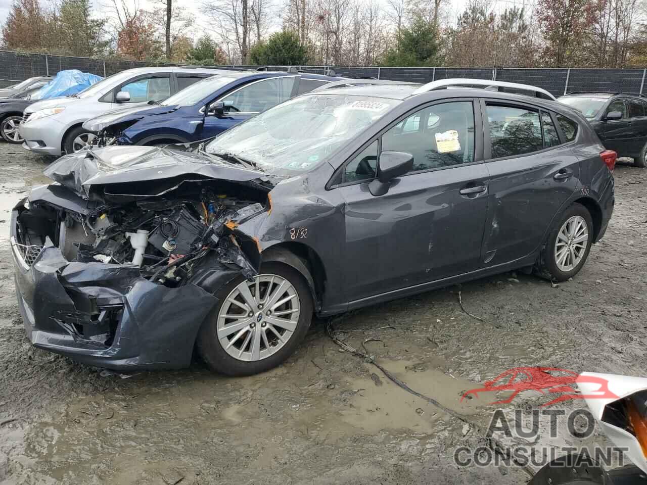 SUBARU IMPREZA 2018 - 4S3GTAB68J3709918