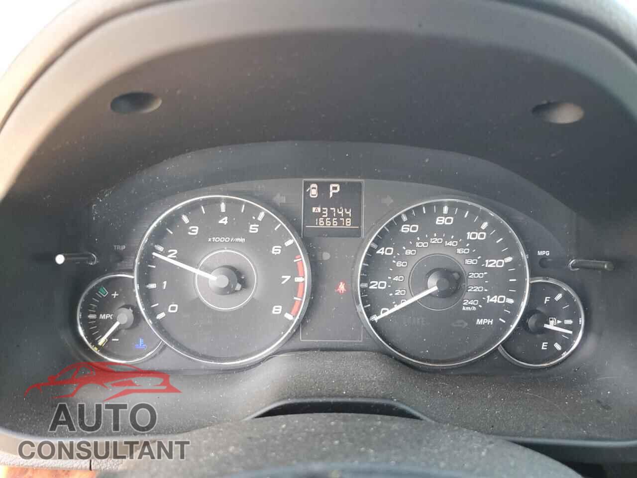 SUBARU OUTBACK 2012 - 4S4BRBLC7C3271104