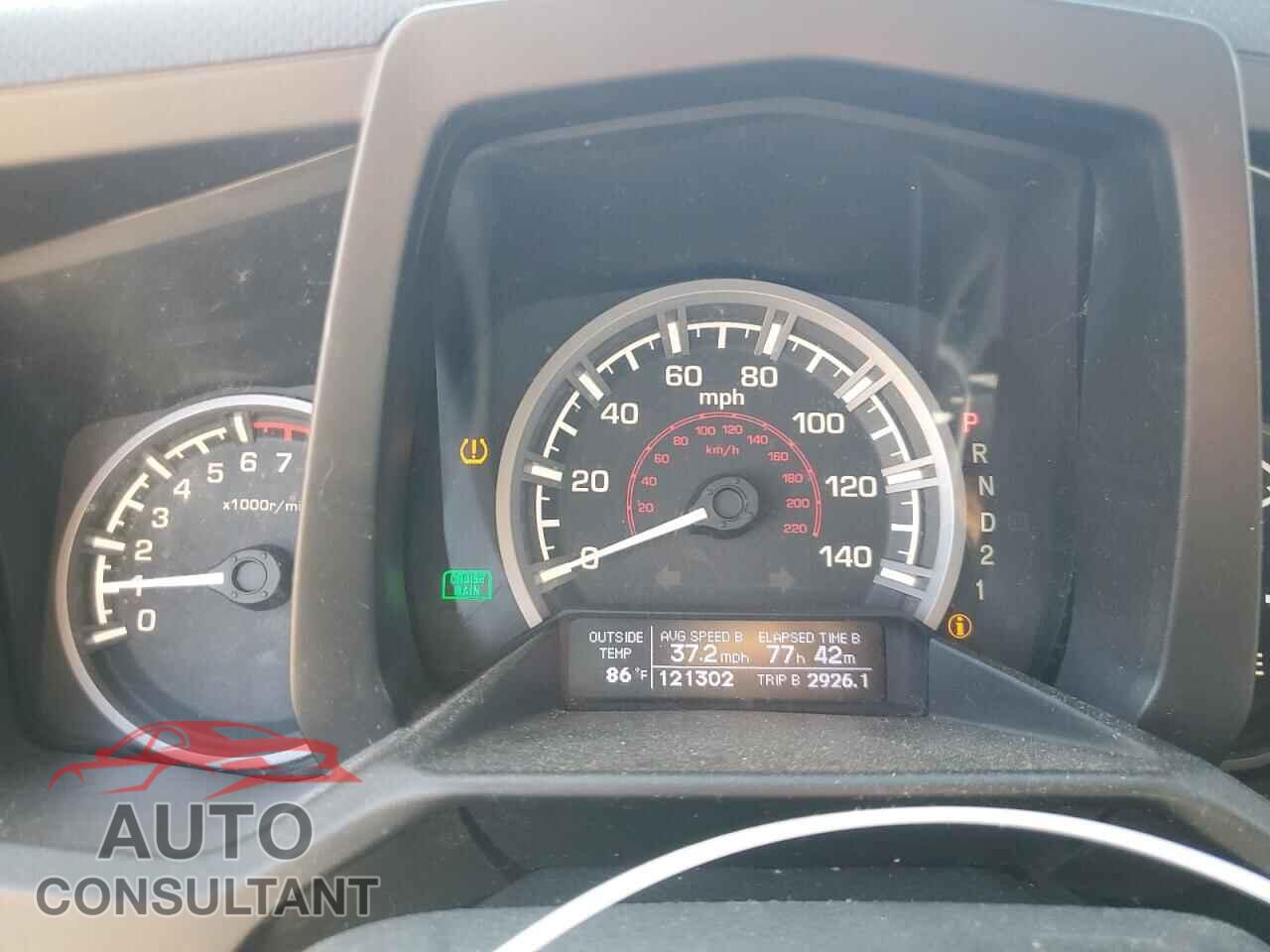 HONDA RIDGELINE 2010 - 5FPYK1F55AB008207