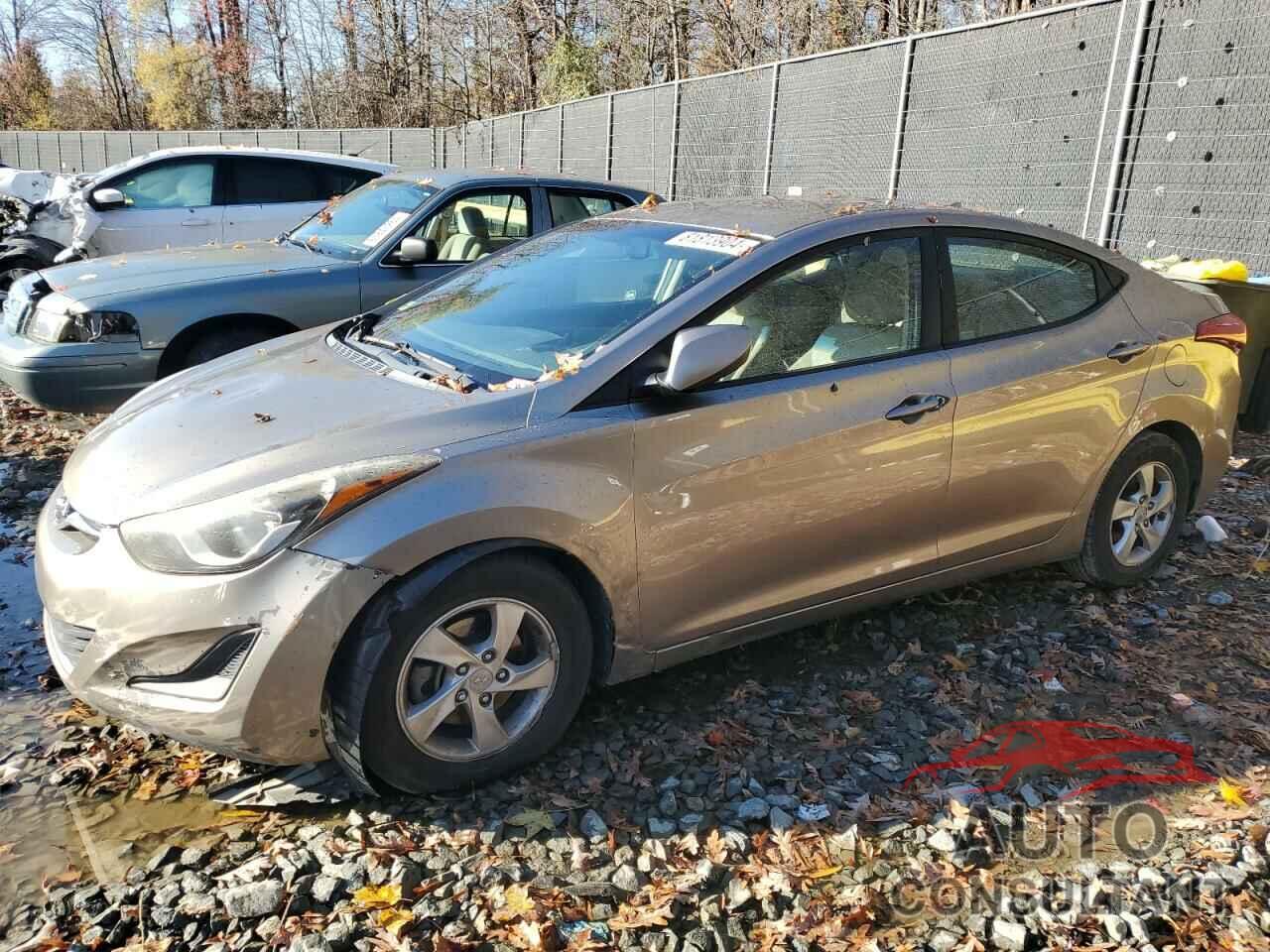 HYUNDAI ELANTRA 2014 - 5NPDH4AE4EH530106