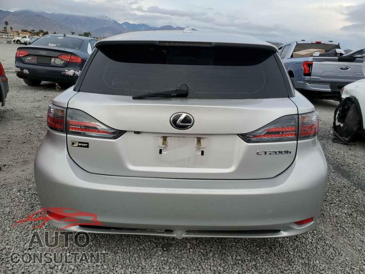LEXUS CT 200 2012 - JTHKD5BH7C2080384