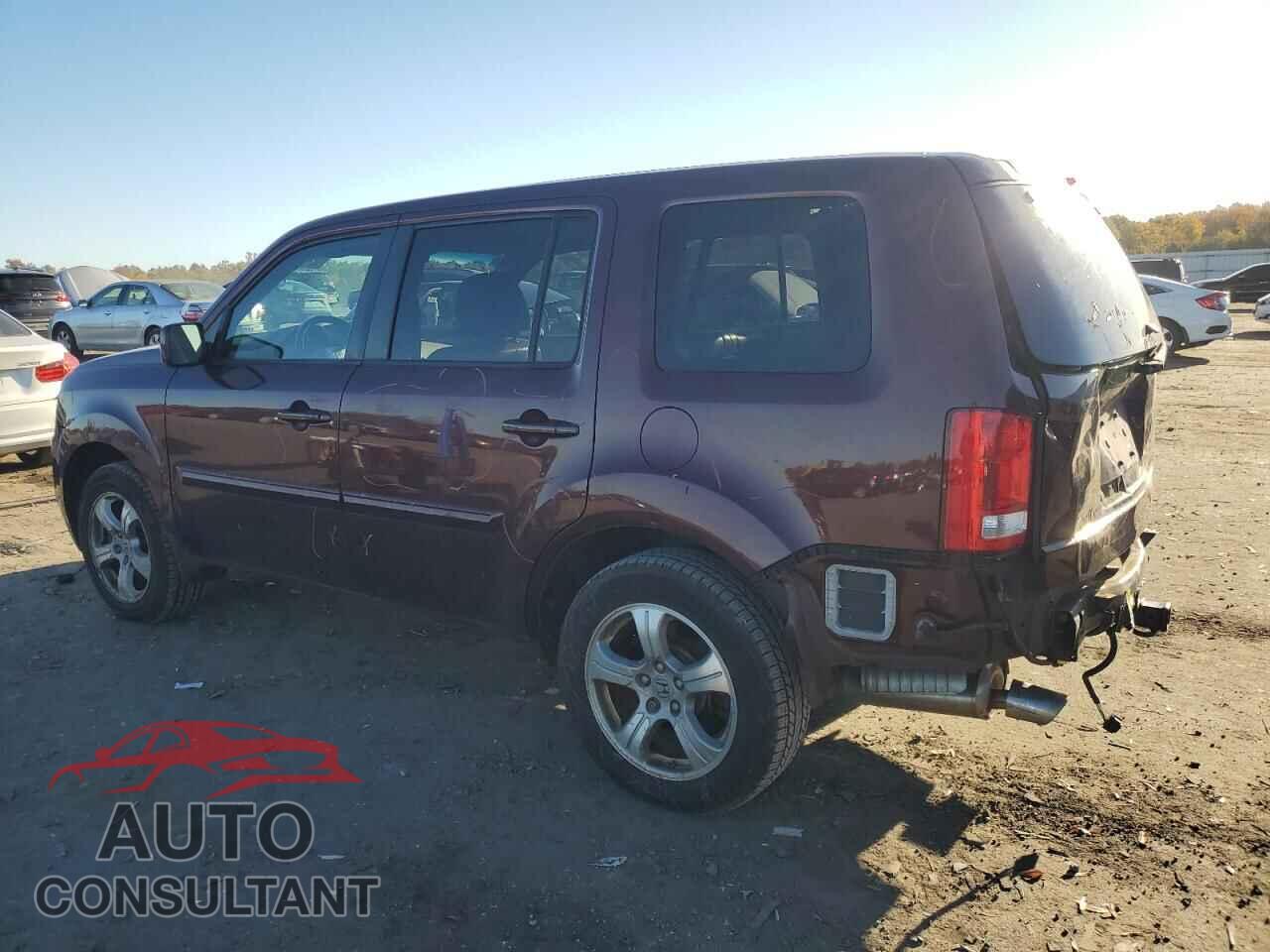 HONDA PILOT 2012 - 5FNYF4H58CB077004