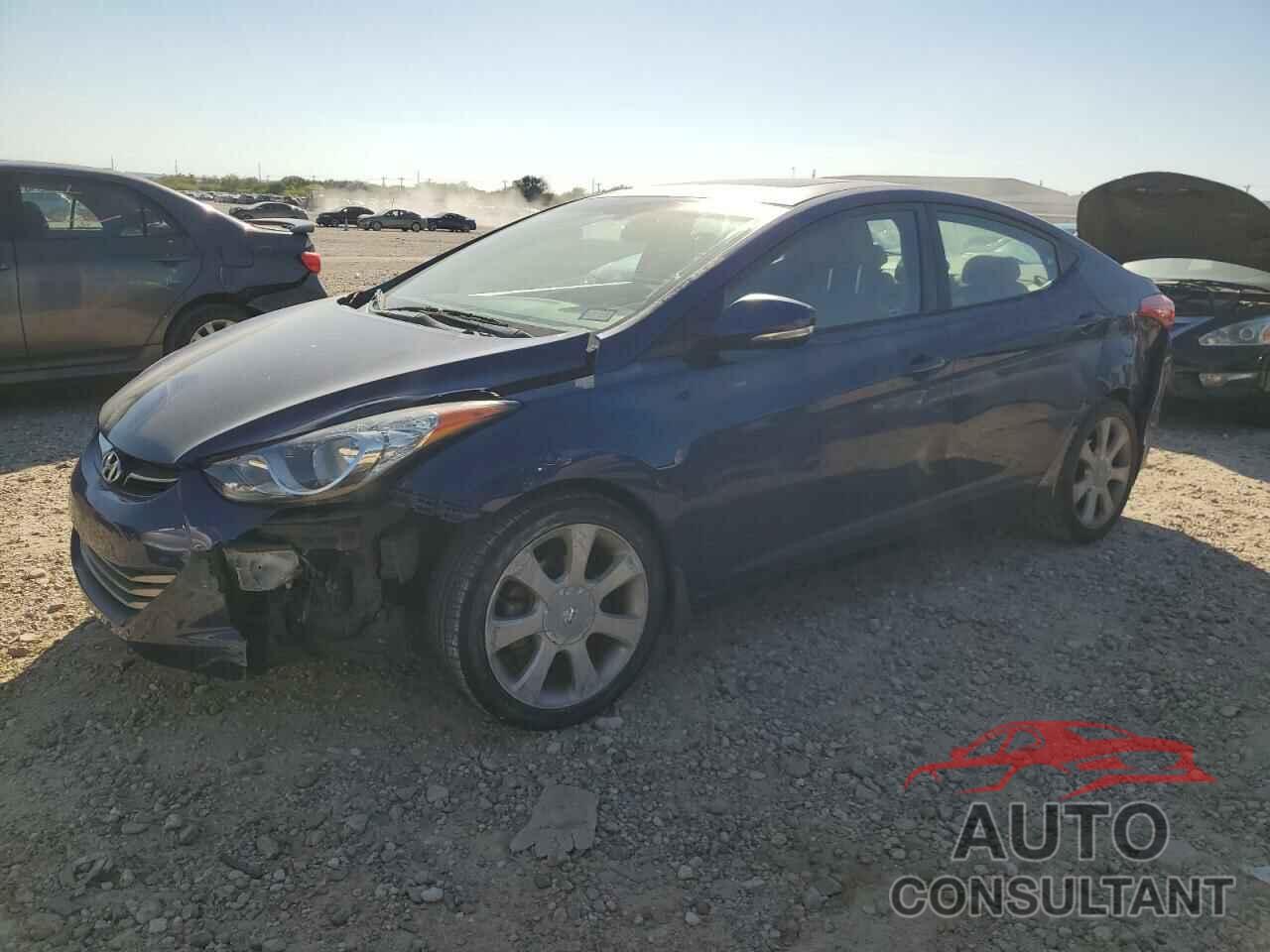 HYUNDAI ELANTRA 2013 - KMHDH4AE6DU797859