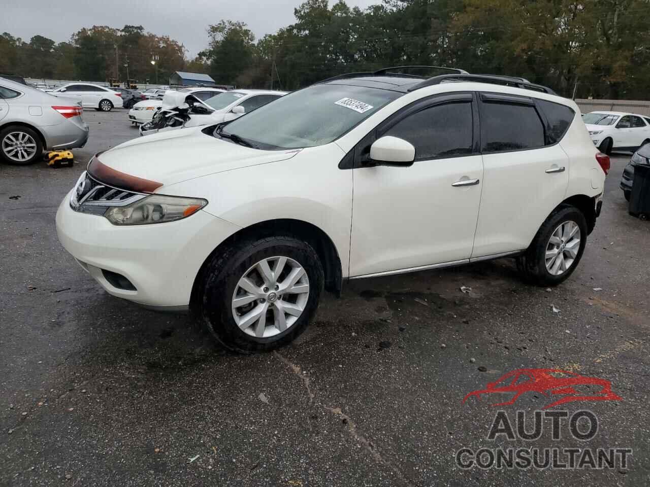 NISSAN MURANO 2012 - JN8AZ1MU1CW105505