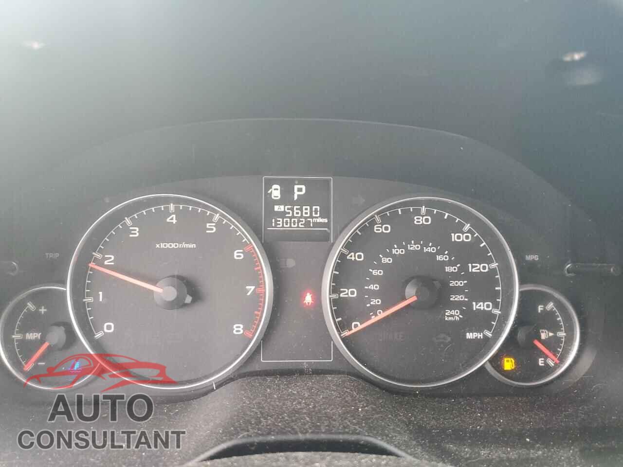 SUBARU OUTBACK 2013 - 4S4BRBGC1D3280392