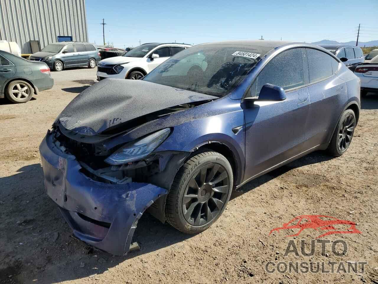 TESLA MODEL Y 2021 - 5YJYGDED1MF124206