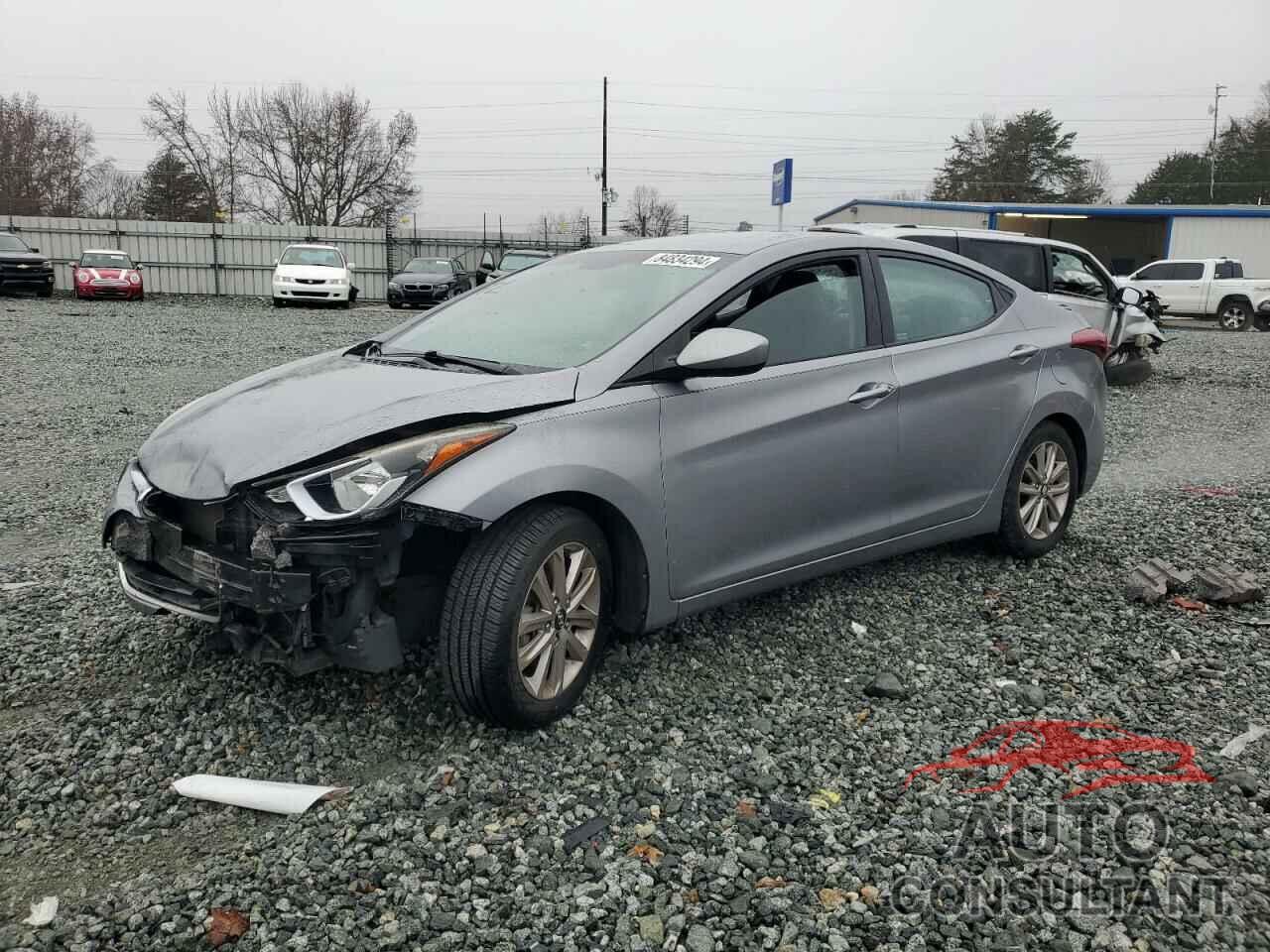 HYUNDAI ELANTRA 2014 - KMHDH4AE3EU151762