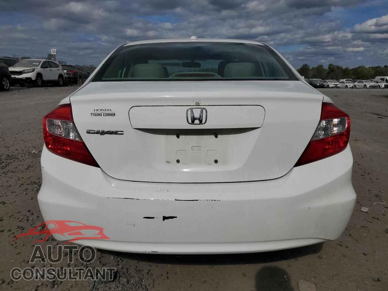 HONDA CIVIC 2012 - 2HGFB2F96CH506827
