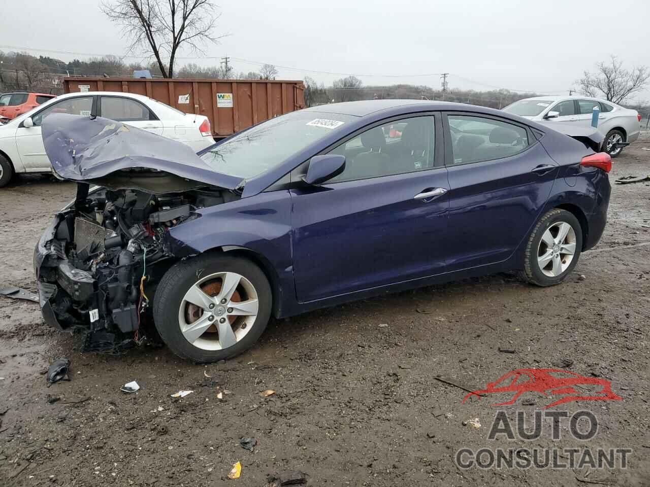 HYUNDAI ELANTRA 2013 - 5NPDH4AE5DH434340